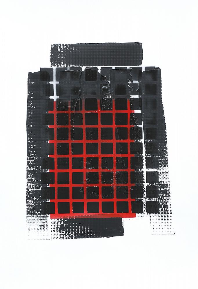 O.T. | 2022 | Acryl Hybridpoplymer Papier | 100x70cm
